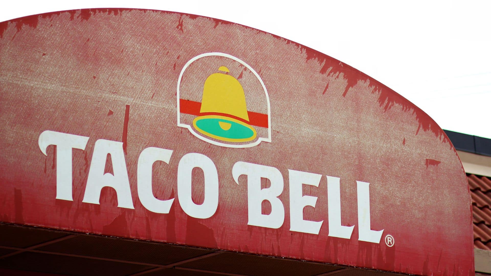 A vintage Taco Bell sign