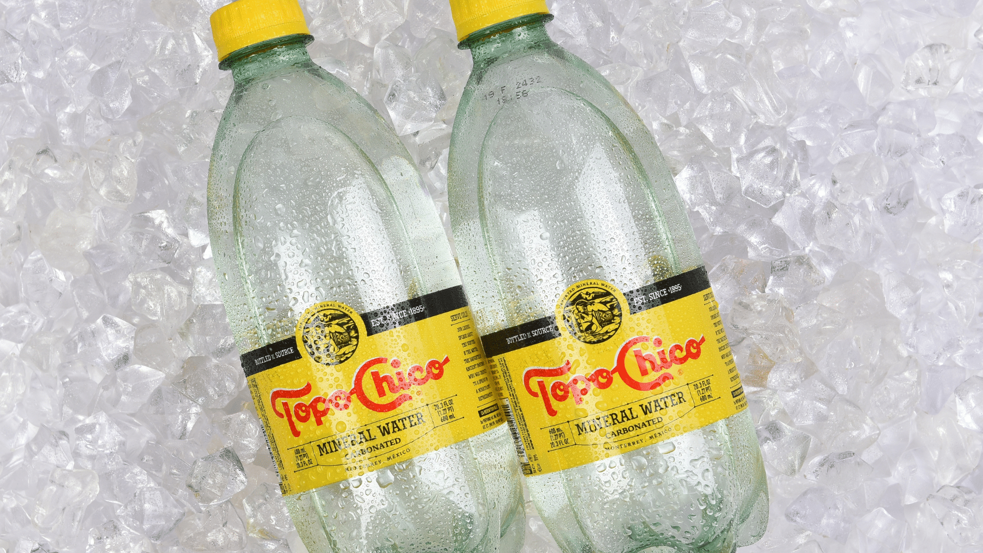 Topo Chico water bottle