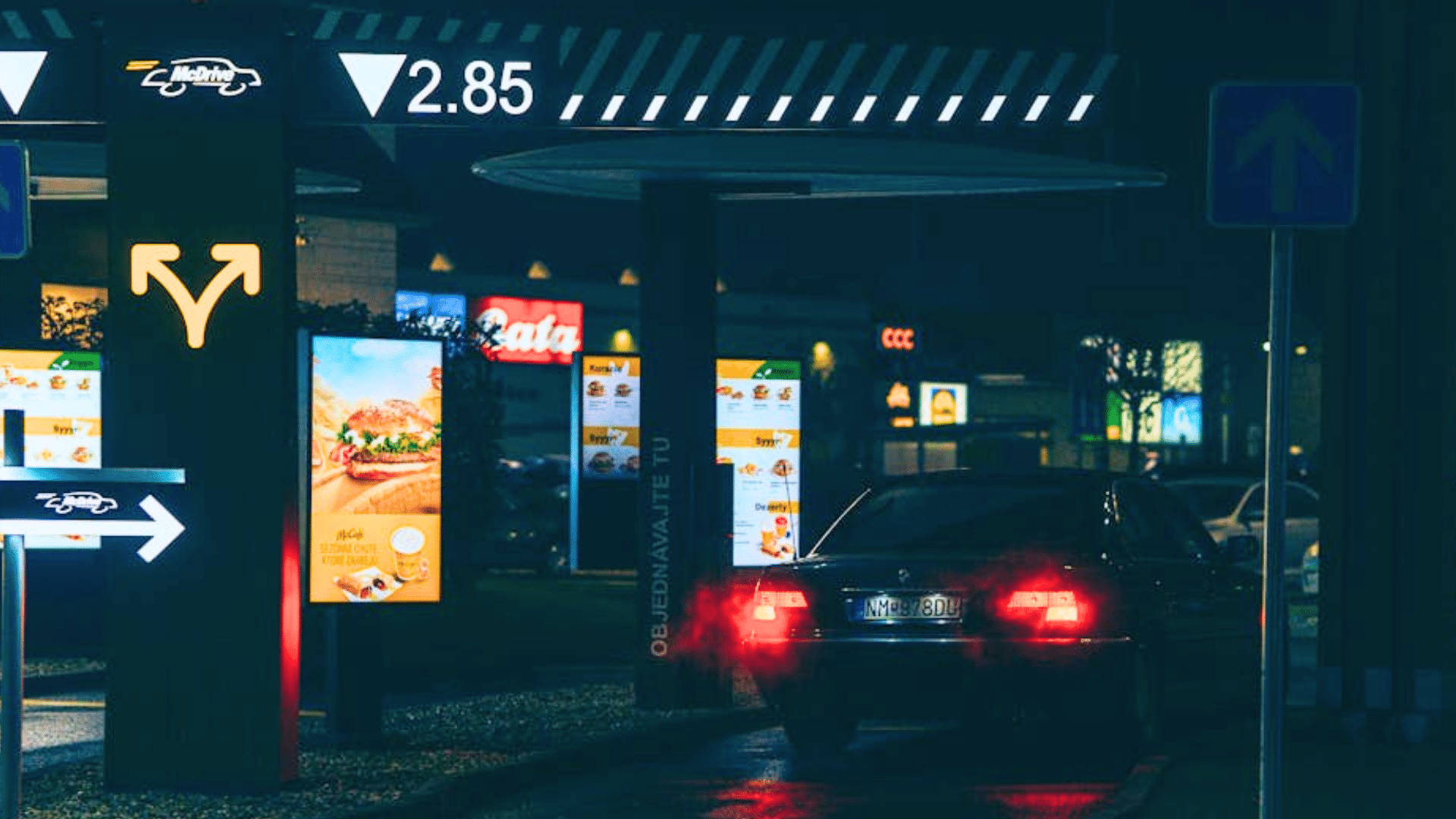 McDonald's drive thru