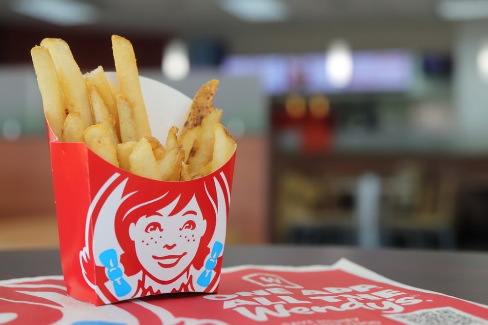 Wendy's Hot and Crispy french fries