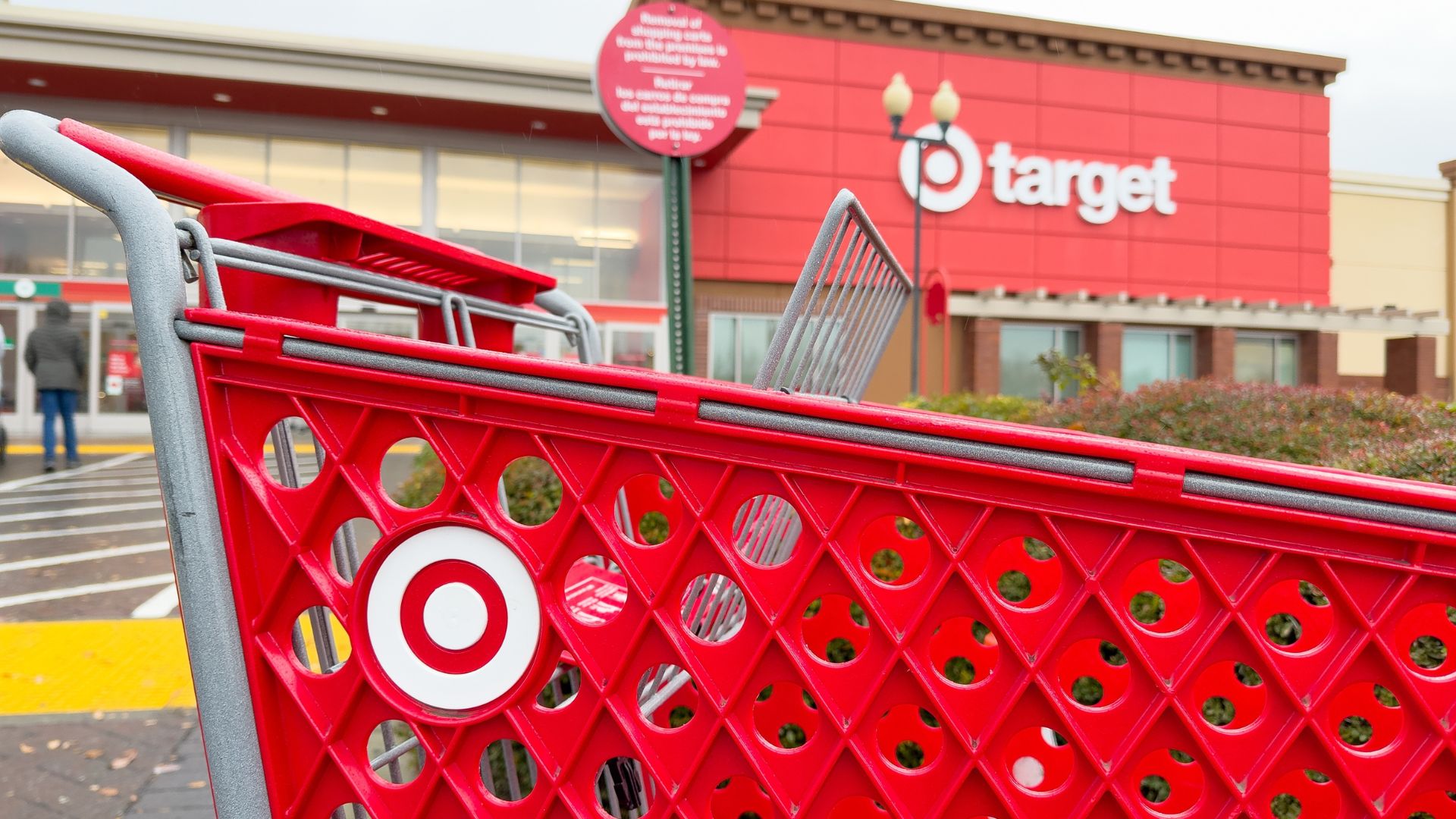 Target store exterior in San Jose with red bullseye logo