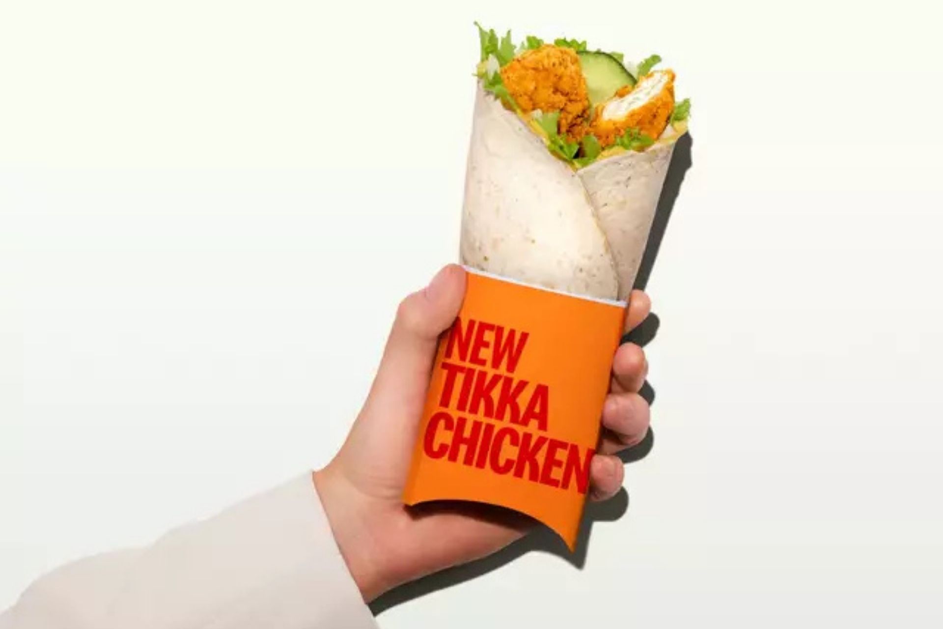 McDonald's Tikka Chicken Wrap