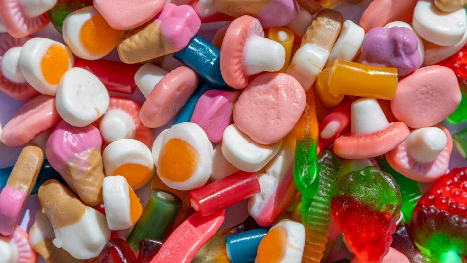 tons of Gummy candies