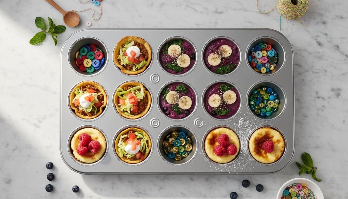 12+ Creative Ways to Use a Muffin Tin: Beyond the Blueberry Muffin!