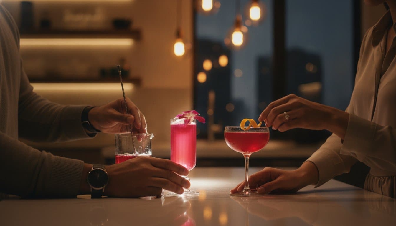 Romantic Cocktails for Two at Home: Shake Up Your Night with So Yummy Magic!