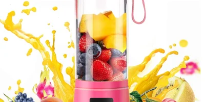 Blend Portable Blender Jet, Portable Blender For Shakes And Smoothies With  Travel Cup And Lid, Durable Stainless Steel Blades For Powerful Blending