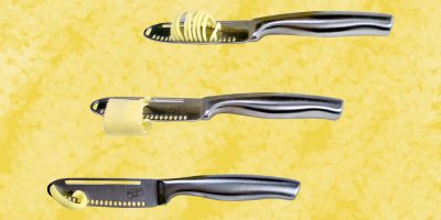 Simple Preading Magic Butter Knife Spreader and Curler, Curl Your