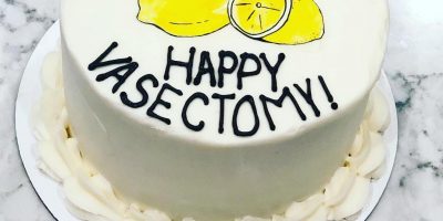 vasectomy cakes